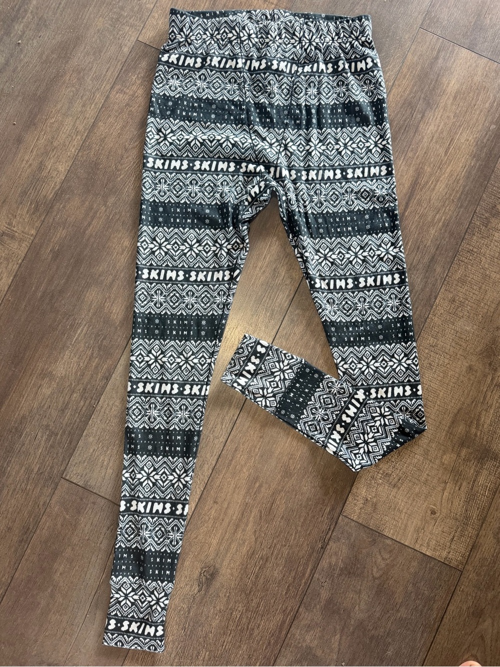 SKIMS plush pointelle legging